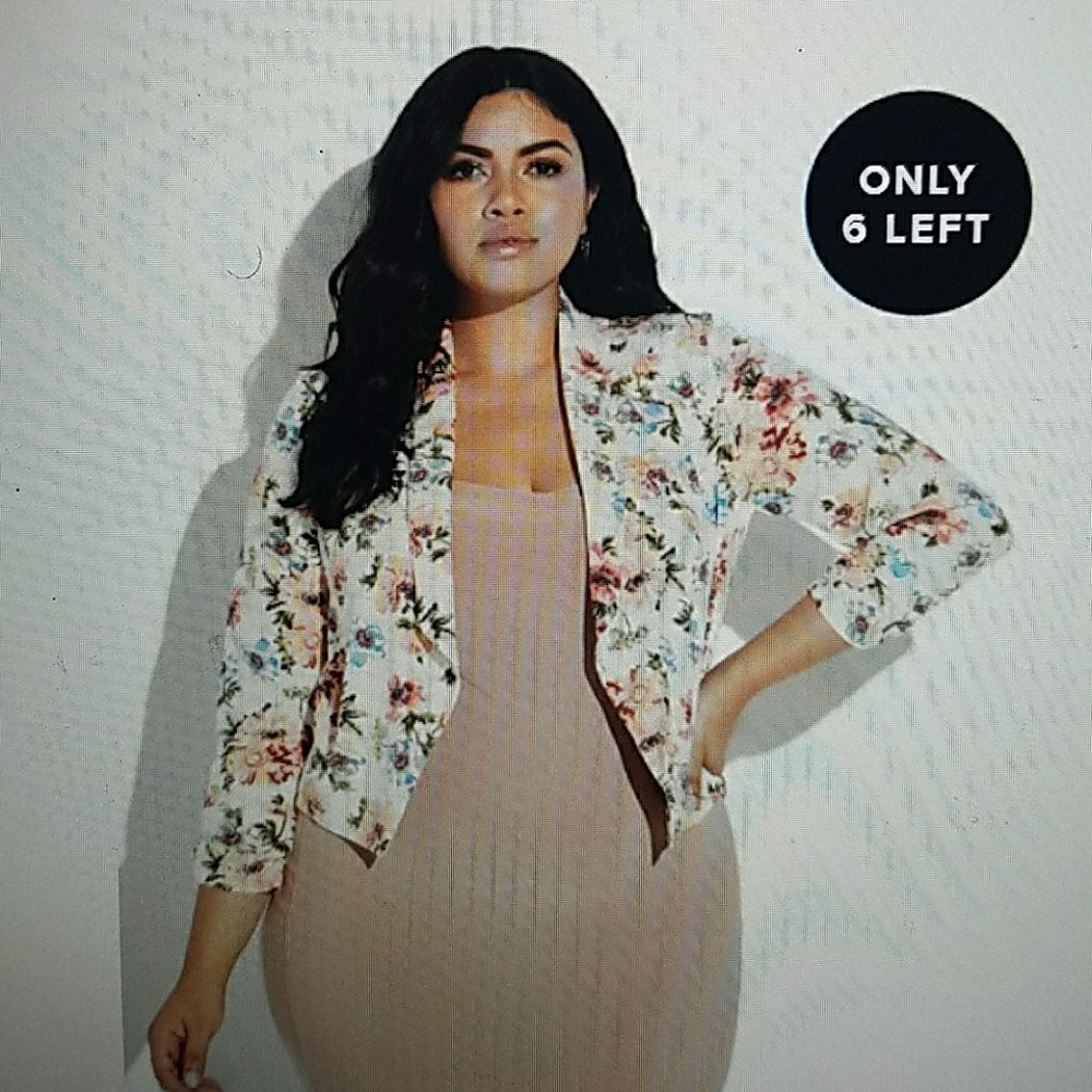 Floral Blazer